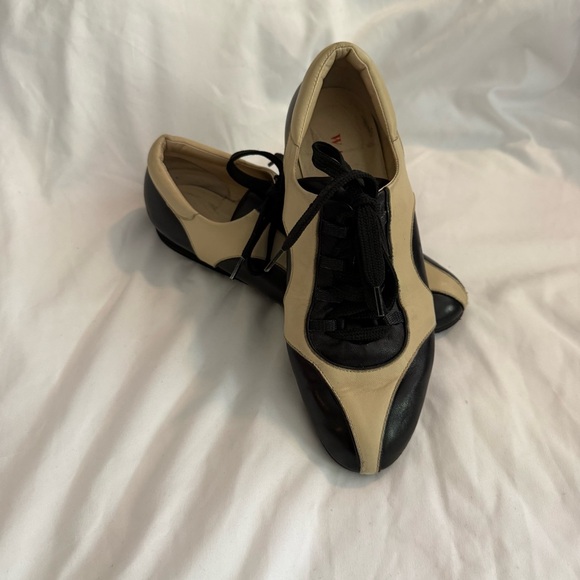 Vintage Walter Steiger Lace up Leather Oxfords - Picture 1 of 11